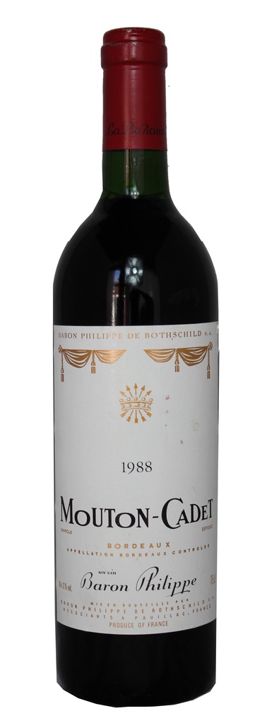 Mouton Cadet, Red Wine , 1988 | Vintage Wine and Port